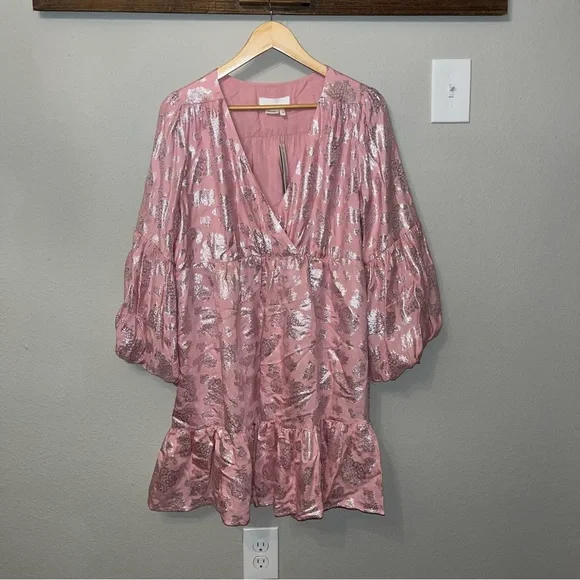 NEW Anthropologie Jolene Jacquard Mini Dress Size LP - Picture 5 of 16